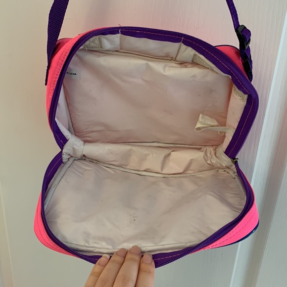 Minnie Mouse Disney Neon Pink and Purple Backpack and Lunch Bag Set!! main image 12